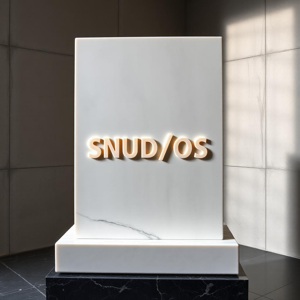 SNUD Monolith — Marble